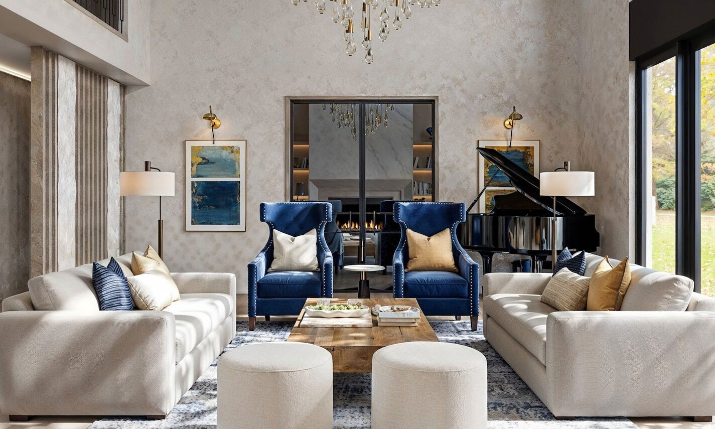 Luxurious Interior Design Renovation by top New York interior designers