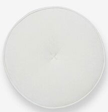 Online Designer Bedroom Velvet Disc Pillow-Ivory
